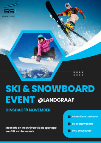 Ski- & Snowboard Event - 19/11/2024