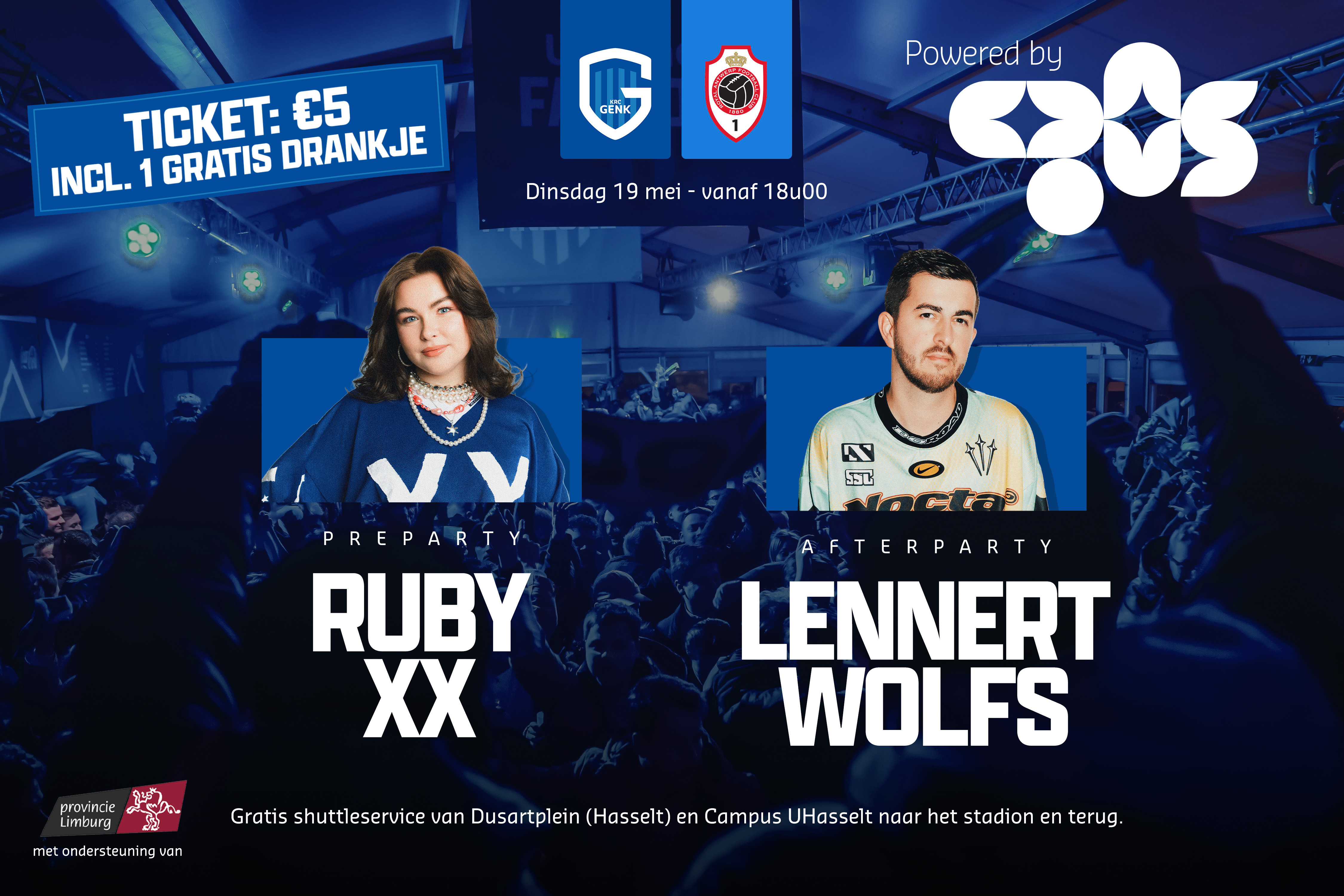 KRC Genk - RFC Antwerpen: 19/05/2026